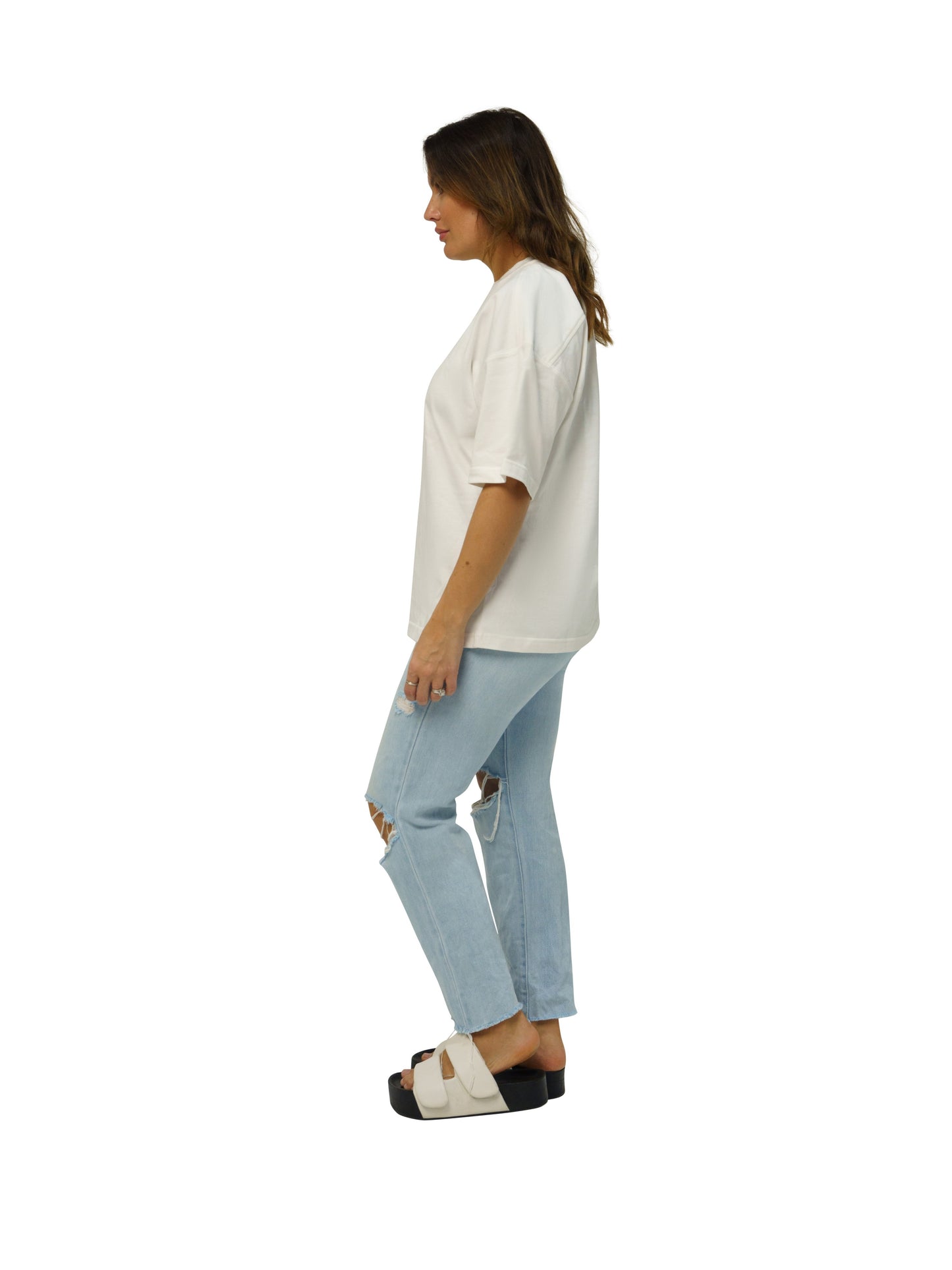Signature Oversized Yoke Tee