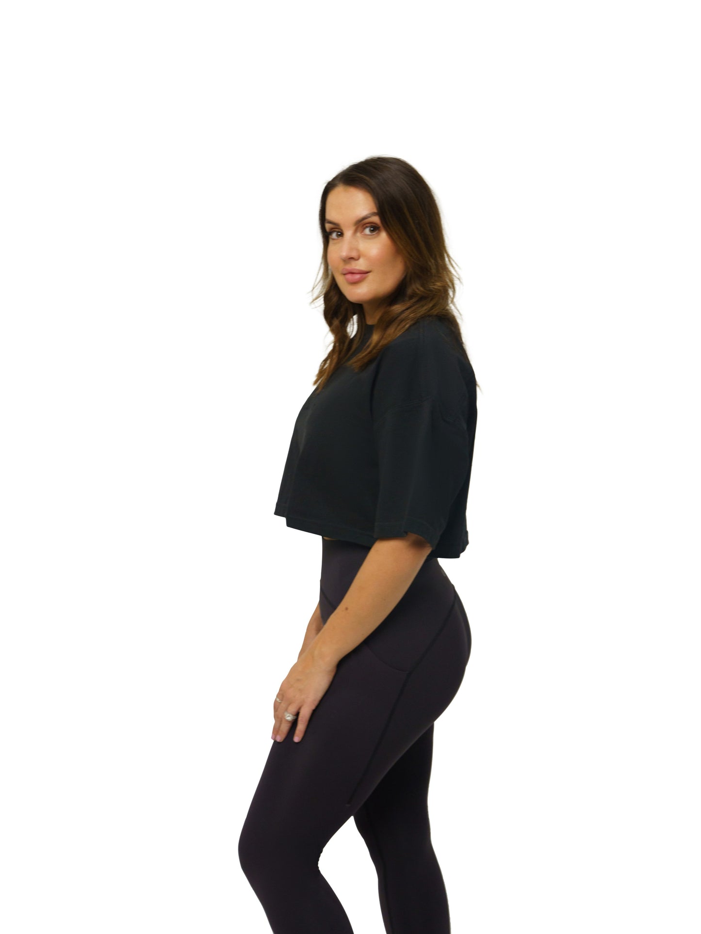 Signature Oversized Crop